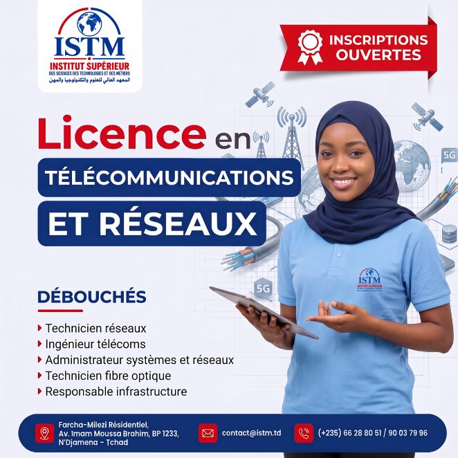 Télécommunications et Réseaux (Français & Arabe)